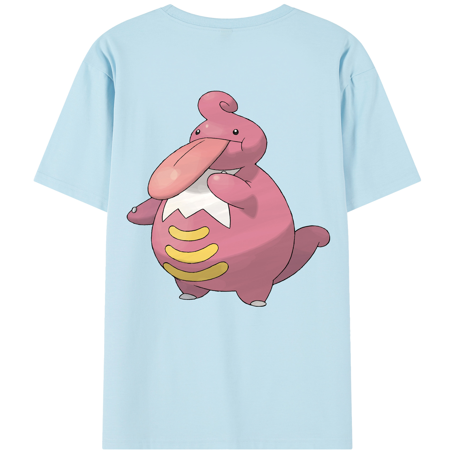 （画像用） ポケットモンスター Pokémon 綿100％半袖Tシャツ（背面プリント）